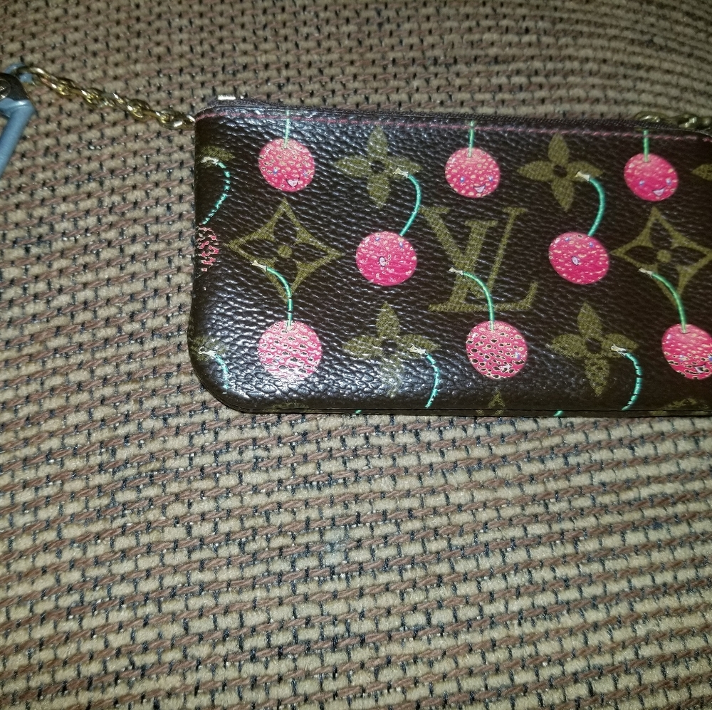 Louis Vuitton Key Pouch Cherry Cerises Collection